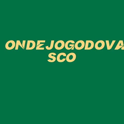 Logo da ONDEJOGODOVASCO